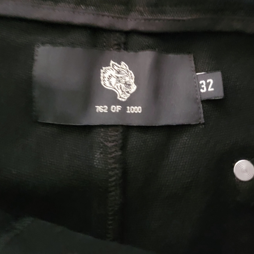 Darc Sport Wolf Head Hoffa Flare Pant in Black sz 32 - Picture 4 of 13